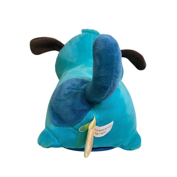 B. Toys Wobble 'n Go Woofer Blue Puppy Dog Plush Animal Howl and Walks Moves - Picture 3 of 10